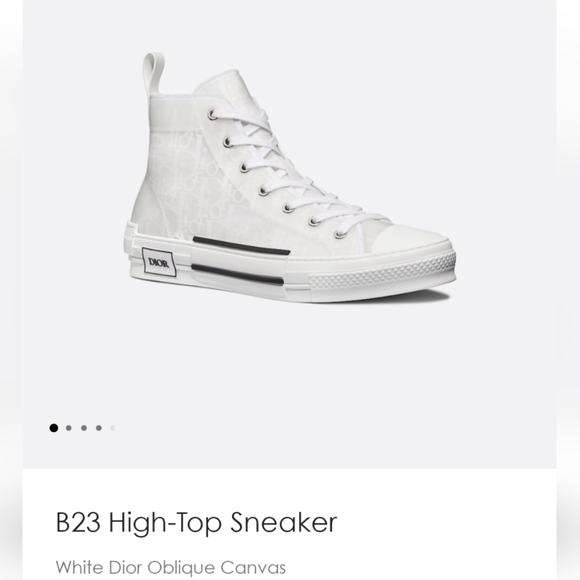 Dior Oblique Canvas sneaker - Picture 1 of 2
